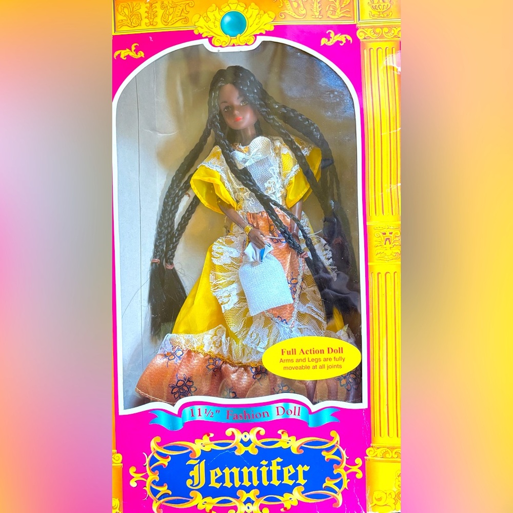 Vintage Black Jennifer Doll